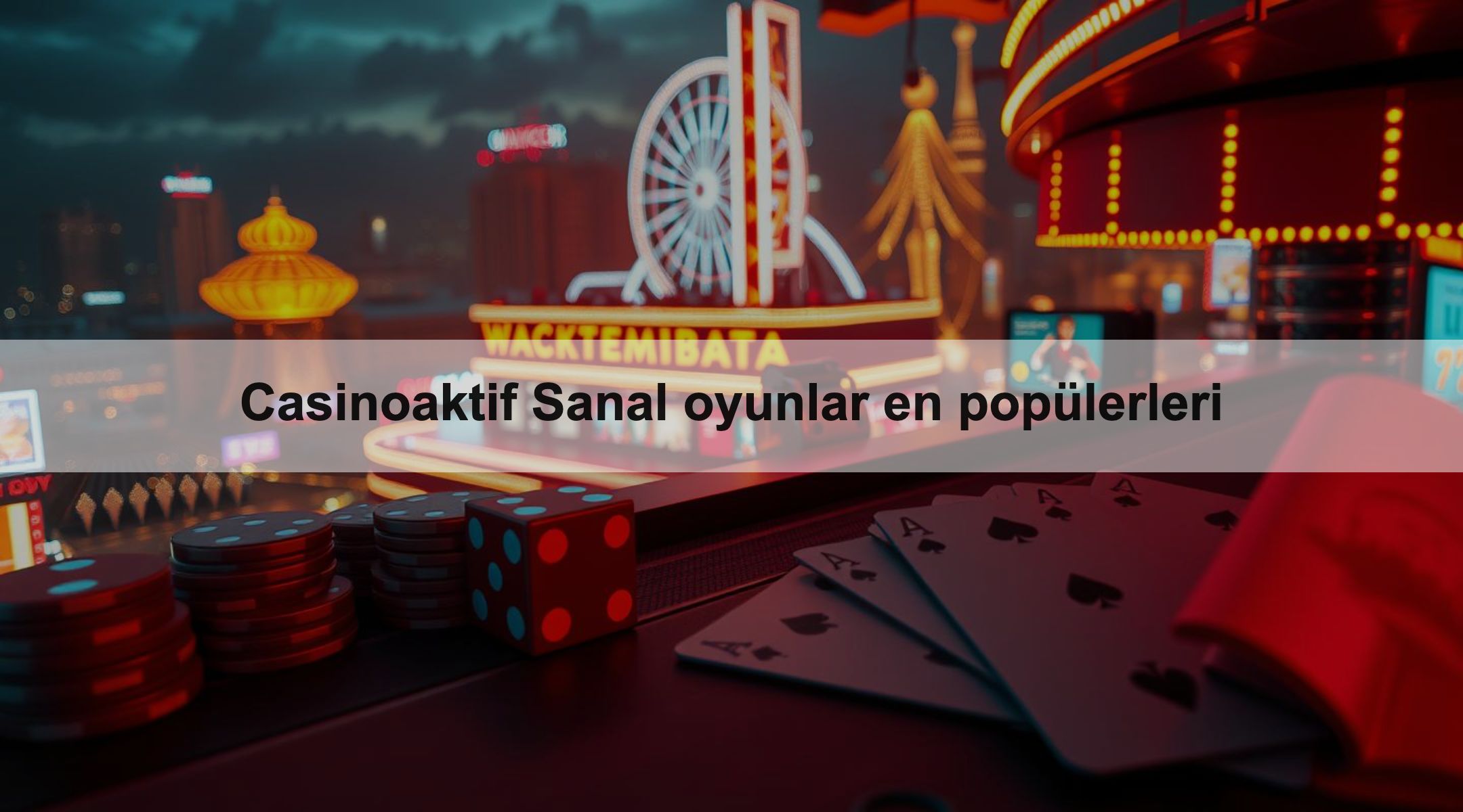 Casinoaktif Sanal oyunlar en popülerleri